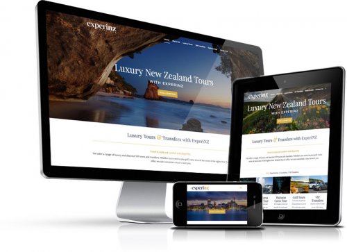 image of the ExperiNZ site designed by Merge Media