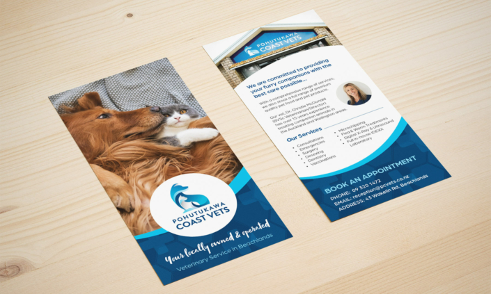 Pohutukawa Coast Vets DL Brochures