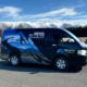 Selwyn Shuttles Van with snowy background
