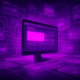 Purple Computer showing lots of links, therefor explaining Why Bigger Sites Rank Better