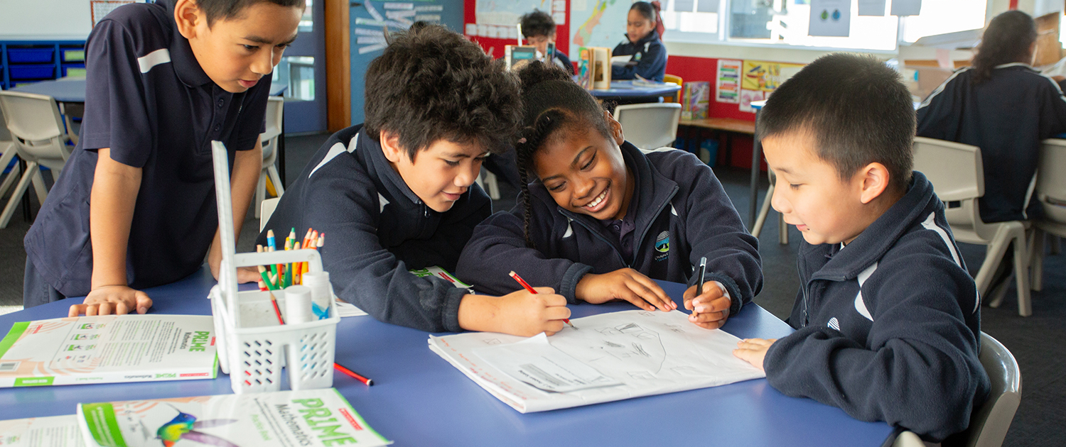 Chapel Downs kids learning