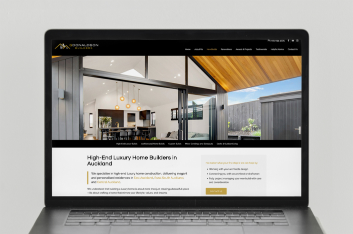 Merge Media GD Builders Laptop Mockup