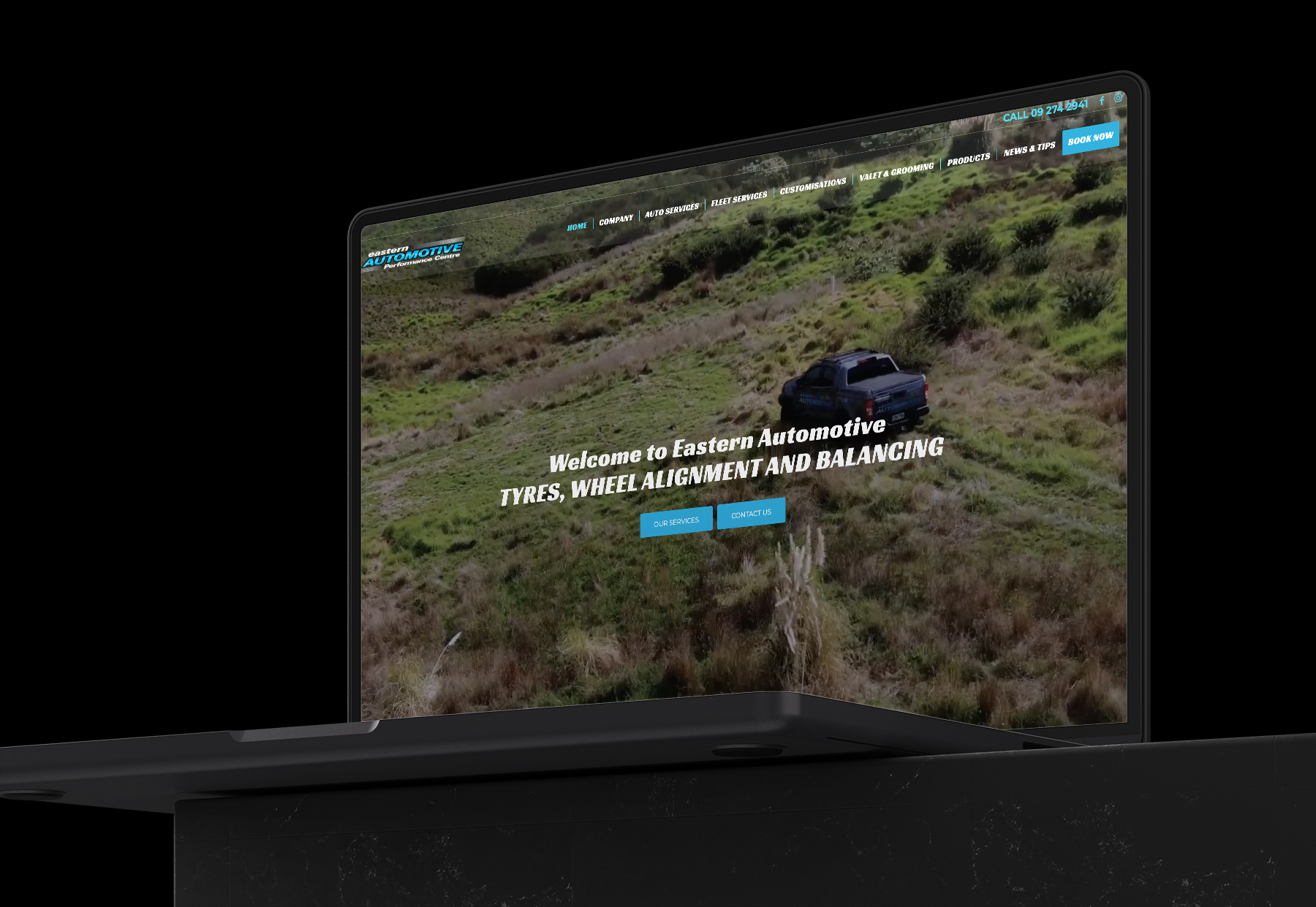 Eastern Automotive Website by Merge Media