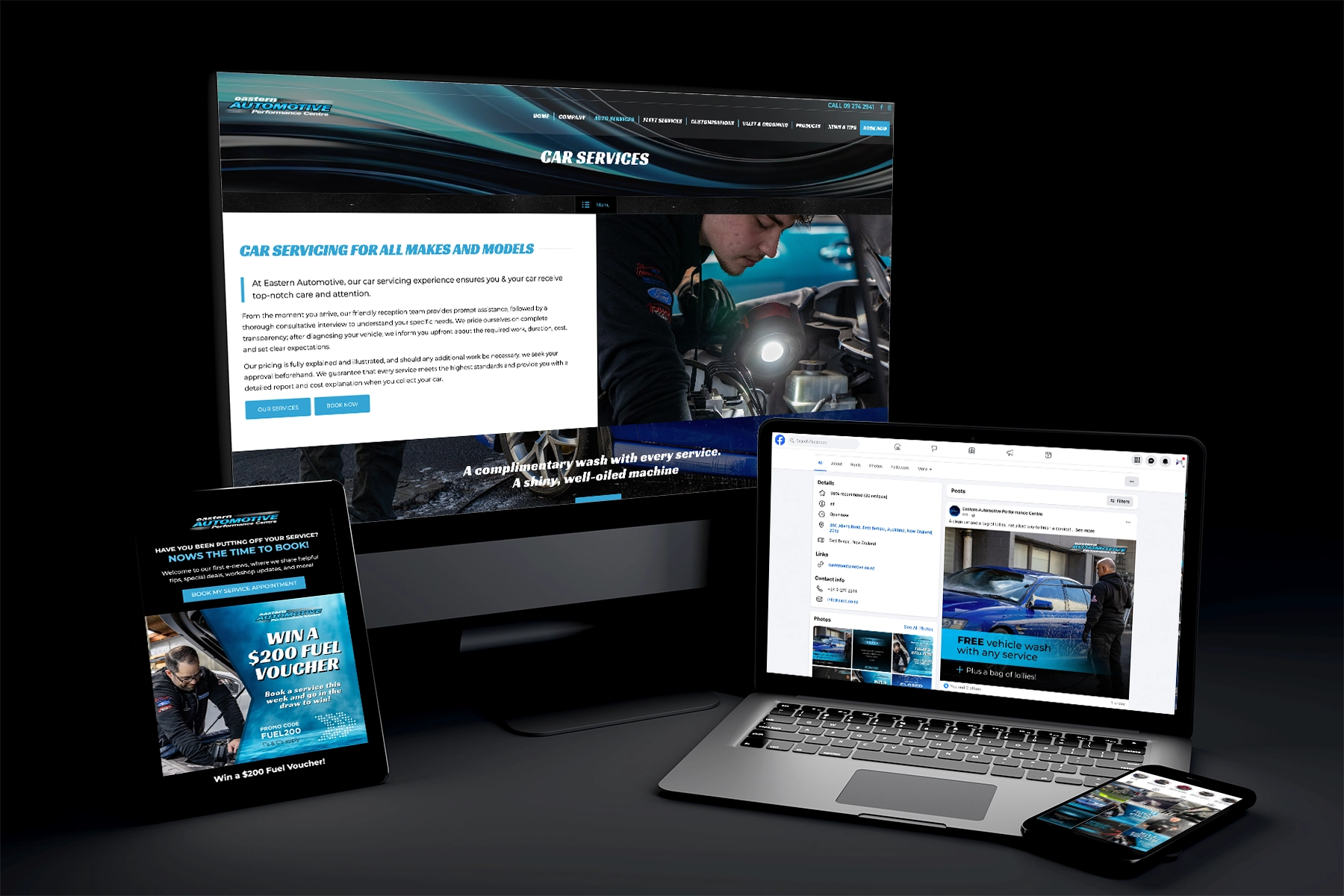 Merge Media managing social media, newsletters, blogs and website updates for businesses
